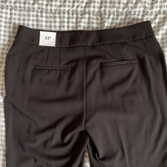 WHBM NWT Slim Boot Pant in Black 8P - Picture 4 of 6